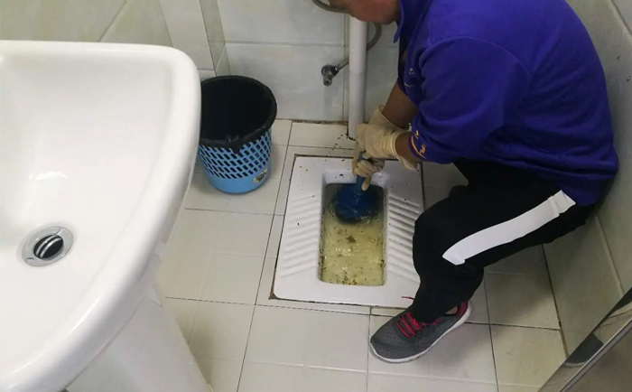 新河疏通蹲坑